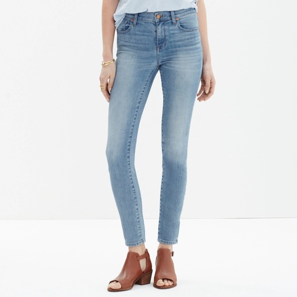 MADEWELL | Skinny Skinny Light Wash Jeans - Picture 1 of 4